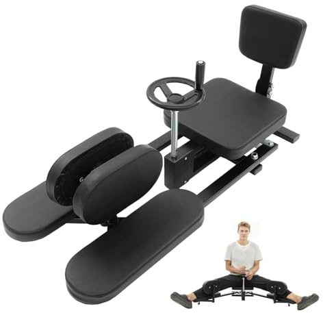 Professioneller Beinspreizer für Flexibilitätstraining, 180° Beinstreck-Trainer, Beinspaltmaschine für Tanz, Yoga und Kampfsport, Verstellbarer Leg Split Machine, Robust bis 100kg Ideal für Heim-Gym