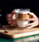 IBLUELOVER Double Wall Glass Cup Thermo Insulated Coffee Mug with Handle Heat-Resistant Latte Glasses Borosilicate Coffee Glass for Latte Mocha Cappuccino Americano Espresso Tea, 350ml/12Oz
