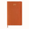 Moleskine Weekly Planner Precious and Ethical, Wöchentlich Kalender mit NotizRaum für 12 Monate 2025, Weiche Vegane PythonDeckel, mit Geschenkbox, Farbe Orange, Großes Format 13 x 21 cm
