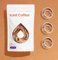 3 x Air Up Pod Original Duft Pods Ice Teas Pack, Zubehör für Trinkflasche, aromatisierte Pod, 0 Kalorien, kein Zucker, natürliche Aromen Pads (Eistee Pfirsich,Eistee Zitrone,Eistee Brombeere)