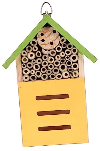 BESTonZON -insektenhaus Für Garten Dekoratives Bienenhotel Und Schmetterlingshaus Robustem Für Natürliche Und Umweltschutz