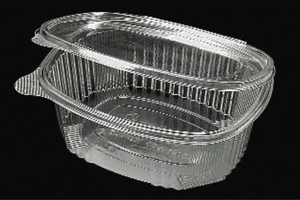 SGWEB professional Vaschette in Plastica con Coperchio Ermetico 2000 cc per Alimenti, Set 200 Pezzi Contenitori Trasparenti Rettangolari Porta Pranzo e Conservazione Cibi Food Grade Salvaspazio