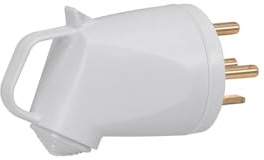 055857 - Fiche électrique male Legrand 3P+N+T 32A 400V - Sortie coudée à terre plate