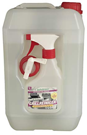 SafeGreen® GRILLREINIGER BACKOFENREINIGER im 5 Liter Kombi- Kanister