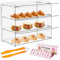 YMJOINMX Kaci060 Acryl-Vitrine – Einzelhandels-Acryl-Vitrine – transparente, rechteckige Tischhalterung