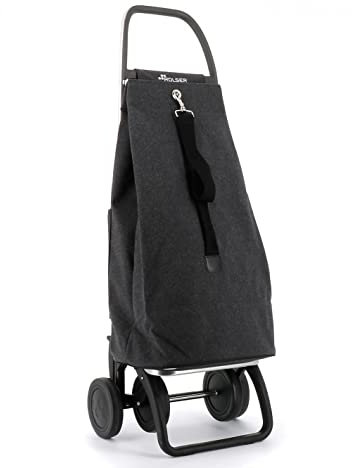 Einkaufstrolley Rolser EcoSak 4 Räder - Carbon