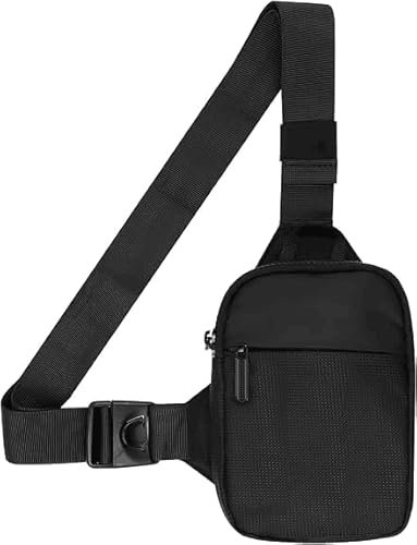 agctrler Umhängetasche Herren Damen klein, Wasserdicht Schultertasche Crossbody Bag, Oxford-Stoff Sling Bag Brusttasche, Crossbody Handytasche zum Reise, Wandern, Radfahren, Laufen