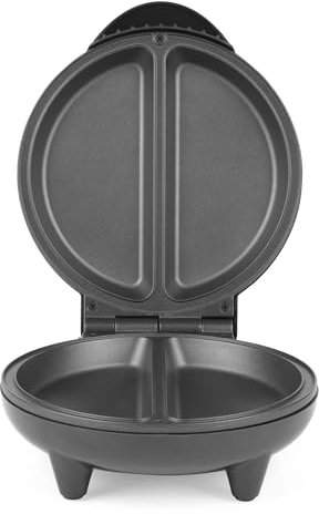 Salter Doble Máquina de Tortillas – Placas de Cocina Antiadherentes Profundas, Cocina dos tortillas, No se necesita voltear, Cocina con poco o nada de aceite, Calentamiento rápido, 750W