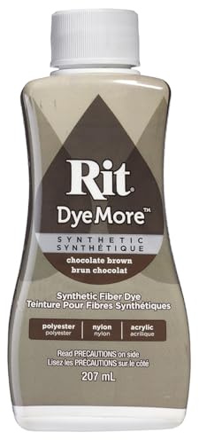 Rit - Tinte líquido sintético marrón chocolate, 236 ml