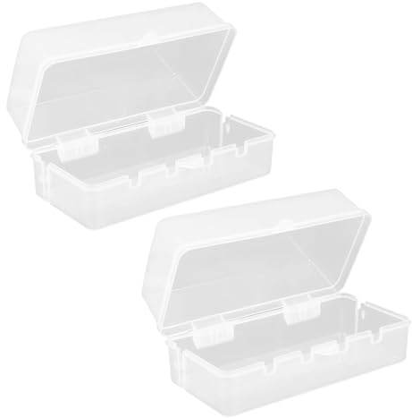 LIFKOME 2pcs Outdoor Electrical Cable Cover Transparent Extension Cord Protector Box for Outside Power Outlet Safety Compact Case for Small Spaces
