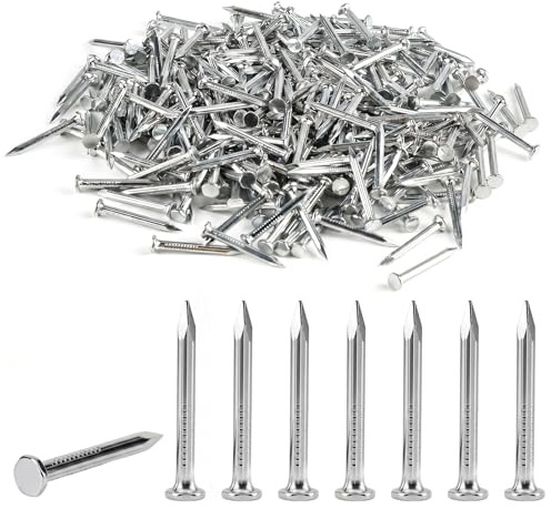 300 Piezas Clavos de Acero, Clavos para Madera de 25mm