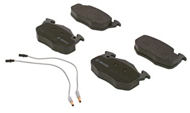 Bosch BP758 - Plaquettes de Frein Avant pour Voiture - Qualité Bosch - Réduction du Bruit et de la Poussière - Certifié ECE-R90 - Sans Cuivre - Jeu de 4 Plaquettes