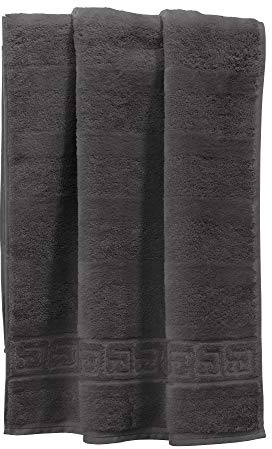Cawö Duschtuch 1001 Noblesse Walk-Frottier anthrazit Größe 80x160 cm