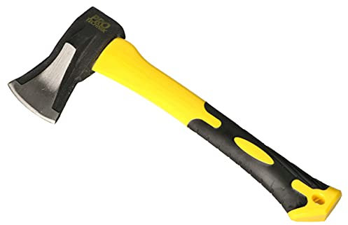 KOTARBAU® Spalt-Axt Spaltbeil Spalthammer mit Fiberglas-Stiel 1 kg