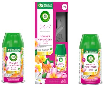 Air Wick Freshmatic Max Starter-Set Sommervergnügen 250ml + 2x Nachfüller Sommervergnügen 250ml