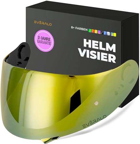 Everalo Visière pour Shoei Gt Air - Gt Air 2 - Neotec - Opticson - Cns 1 | Écran de rechange exclusif pour casques Shoei, compatible avec lentille antibuée originale