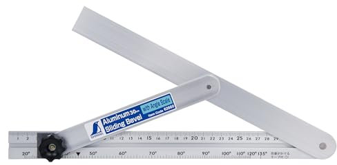 Shinwa 62660 Zimmerer-Schmiege 30cm mit Gradskala (FAMEX 12605), Winkelmesser Gehrungsschmiege Schmiegewinkel