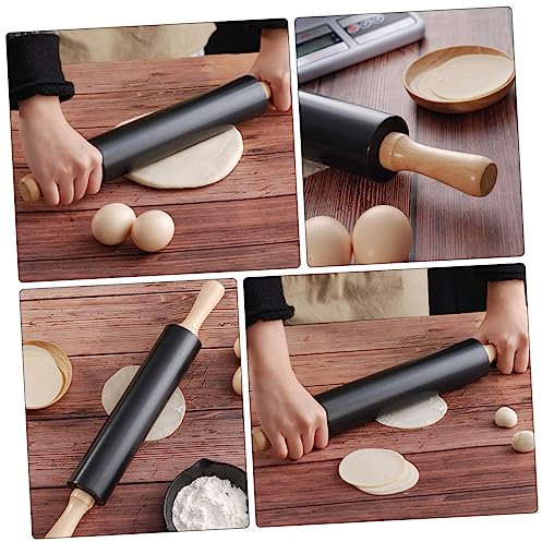 TOPBATHY Großes Fondant-nudelholz – Backwerkzeug Mit Holzgriff – Ergonomisches Nudelholz Für Die Herstellung Von Ton Und Pizza