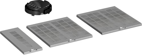 Siemens LZ11BKR11 Long Life Recirculation Kit, Regenerable Odour Filter for Cooker Hoods, Accessories for Recirculation Operation, Suitable for Slanted Food, Fireplace, Durable and Effective