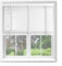 EV DEKOR Faux Wood Window Blinds with Tape, 50mm Slats, Easy Fit Home Office Venetian Blinds (45 X 150cm) - White window blinds