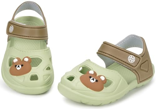Sandali Bambina Bambino Scarpe da Mare Piscina Estate, Verde Menta, 22/23