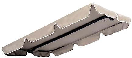 BESTonZON Quitasol Cubierta para Parasol Abatible Toldo De Columpio Cubierta De Repuesto para Porche Hecha De Sombreo y Resistente Al Sol para Uso Patio o Jardín