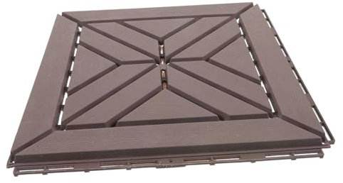 Operitacx Pavimentazione da Giardino Interlocking per Esterni Piastrelle per Balcone Resistente e Facile da Installare e Antiscivolo Design Elegante per Spazi Esterni