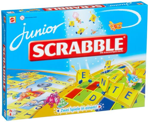 Mattel - Junior Scrabble. Zwei Spiele in einem!