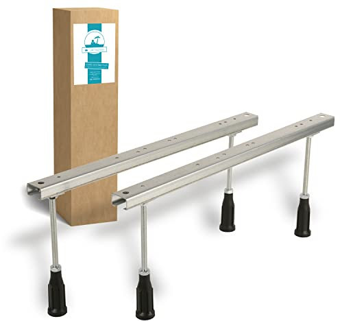 Calmwaters® Wannenfuß Universal für Acrylbadewannen, 4 höhenverstellbare Standfüße aus verzinktem Stahl, 175-230 mm, Wannenfüße für Acrylwannen, 03SL3486