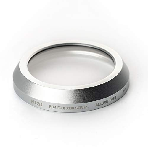NiSi 49mm Allure Soft Filter für für FUJIFILM X100V - Silber | Kompatibel mit FUJI X70 / X100 / X100S / X100F / X100T