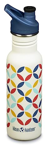 Klean Kanteen Classic Narrow Trinkflasche Retro-Punkt 532 ml