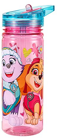 Zawadi Global Paw Patrol Girl 580ml Water Bottle for Kids School Drinks Bottle Made of Durable Ecozen Reusable BPA Free