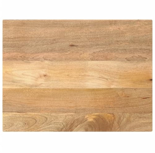vidaXL Tischplatte, Holzplatte für Esstisch Couchtisch, Massivholzplatte Rustikales Design, Ersatztischplatte, 90x60x2,5cm Rechteckig Massivholz Mango