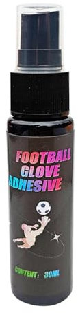 Fußball-Grip-Spray, Torwartspray – Fußballspray für Handschuhe mit 30 ml | zusätzliche Haftung für Fußball-Torwarthandschuhe, rutschfestes Klebespray für Torwart