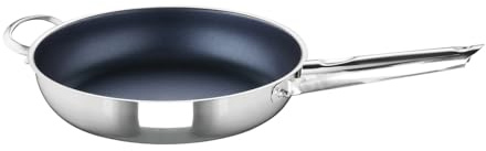 Schulte-Ufer 6870-28 i Bratpfanne Romana i XXStrong hoch, 28 cm, Edelstahl, Silber