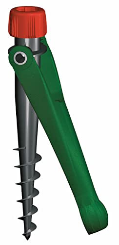 Krinner Vario Drill - Portaombrelli da Spiaggia, Colore: Verde