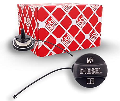 febi bilstein 45549 Fuel Filler Cap with securing strap, not lockable, 1 unit