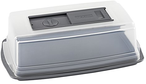 Tefal J3020414 Cave à Fromages, Petit Modèle - 31 x 19 x 9 cm - 6 filtres - Gris anthracite - 1 Unité