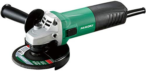 HiKOKI Winkelschleifer G13SR4 (730W, 10.000 1/min Drehzahl, Scheiben-ø: 125mm, Spindelarretierung, perfekter Griffumfang, Zubehör), Green
