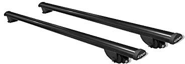 Farad- Barre portatutto IRON 2 in acciaio compatibile con PEUGEOT 3008 5 porte anno 2016-2023 con corrimano basso