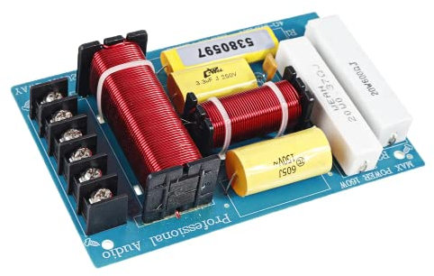 DollaTek 2Pcs Alto e Basso a due vie Crossover HIFI Modulo divisore di frequenza per altoparlanti di qualità audio per altoparlanti da palco professionali