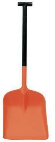 Horison Industries Metal Snow Shovel Heavy Duty 102x41x33cm, Polypropylene General Purpose Heavy Duty Snow Shovel for Driveway, Camping & Gardening, Strong Lightweight Shovels, Long Handle Shovels