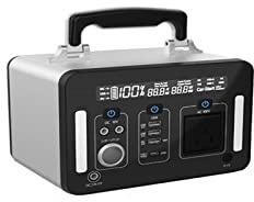 PROPFE Portable Electric Power Station 1000WH 110V-240V Solar Generator For Home Energy Storage Power Supply Outdoor Camping Drones (Color : 1000W Power Station, Size : E)