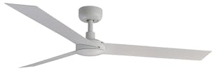 Deckenventilator CRUISER L, Stahl, Aluminium, mattweiß, H: 23,2 cm, Ø 132 cm