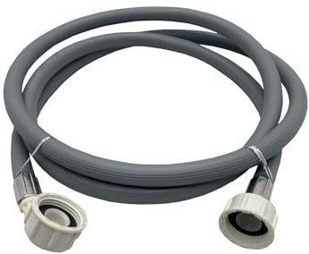 Tubo de entrada de agua fría para lavadoras o lavavajillas, Toma 3/4 hembra Manguera para Lavadora y Lavavajillas fabricado en polibutileno a rosca estándar:DN 20, 26,9 mm. (1,5 metros)