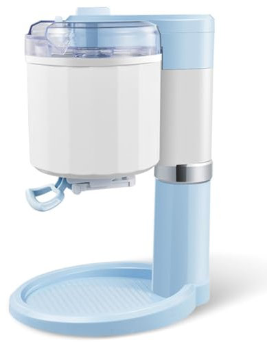 GAYAYAS Softeismaschine, mini fruchtmaschine Haushalt Eismaschine, EIS Maschine für Eiscreme und Sorbet, EIS selber Machen mit Eismaschine für den Haushalt