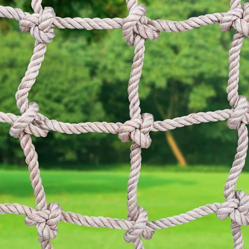 Outdoor Climbing Cargo Net Rope Ladder for Playground Treehouse Safety Net for Kids Climbing Decoration Protection Net for Climbing Frame Large Size 200 * 800cm