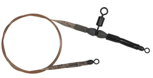 Fox Rage Predator Paternoster Up Trace 60cm - Vorfach zum Hechtangeln, Uptrace, Stahlvorfach zum Deadbaiten