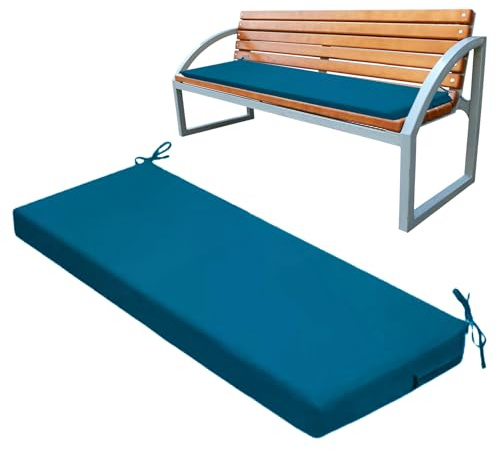 Cojín de banco al aire libre, cojín de banco para patio,Asiento swing de muebles de patio - Cojín de sofá no slip, reemplazo de tumbona, almohadilla para muebles para sofá porche de tarro