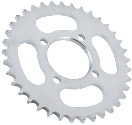 Matybobe 37 Denti 428 a Catena Pignone Posteriore Ingranaggio in Maglia in Maglia Uscita Minimizza Impatto 110 Pit Trail Dirt Dirt Bike ATV Silver Lega